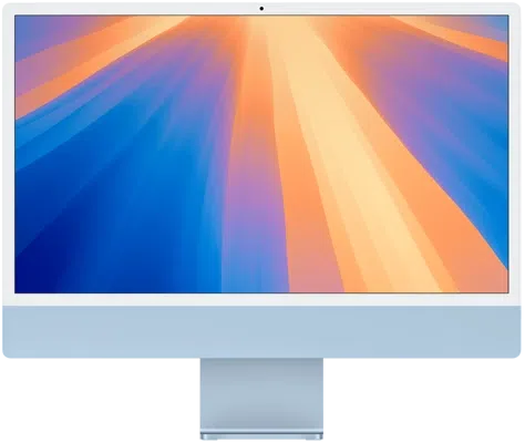 iMac M4 — оригинальное фото производителя